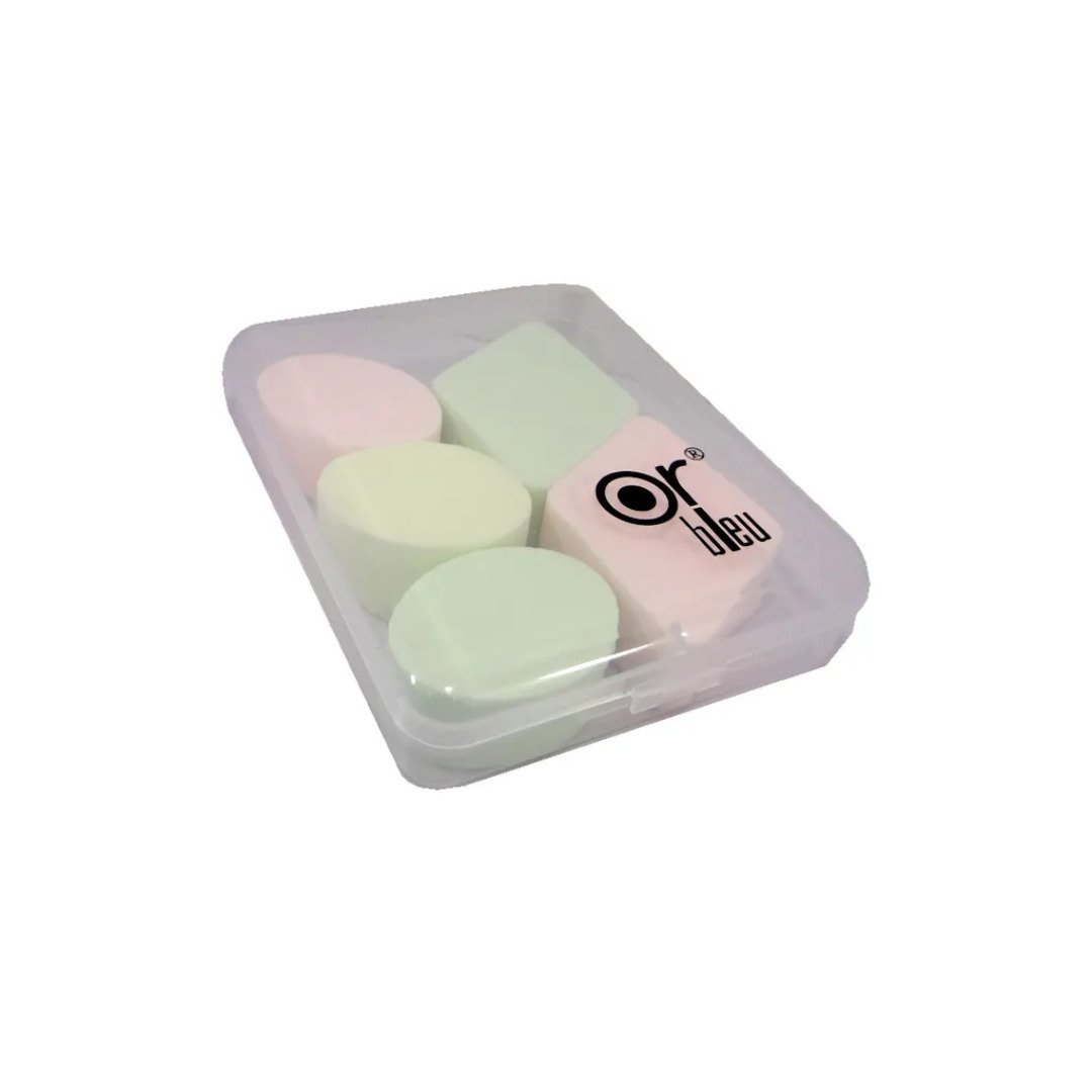 Or-Bleu-Traingular-Makeup-Sponges-Ref-CT-655 Or Bleu Triangular Makeup Sponges CT-655 – Image 1