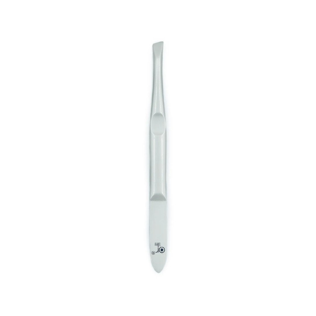 Or-bleu-Slant-Tip-sweezers-Non-slip-Grip-Ref-CT-402 Or bleu Non-Slip G. Slant Tweezers CT-402 – Image 1