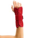 Ortholand Atteille poignet Rouge tissu airtex ML-0110-020