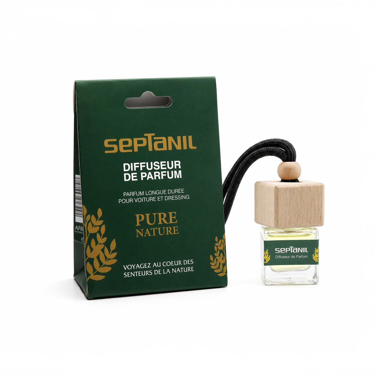 PURE-NATUREvoiture Septanil Diffuseur De Voiture Pure Nature 8ml – Image 1