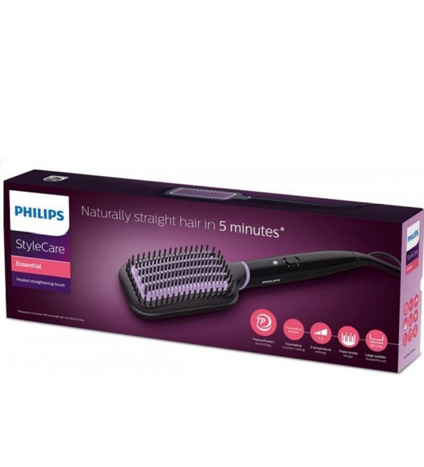 Philips-Brosse-lissante PHILIPS BROSSE LISSANTE CHAUFFANTE BHH880 – Image 1