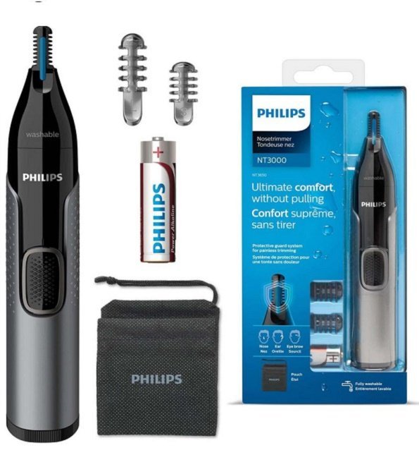 Philips-Tondeuse-Nez-oreilles-serie-3000 PHILIPS Tondeuse Nez-oreilles serie 3000 NT3650/16 – Image 1