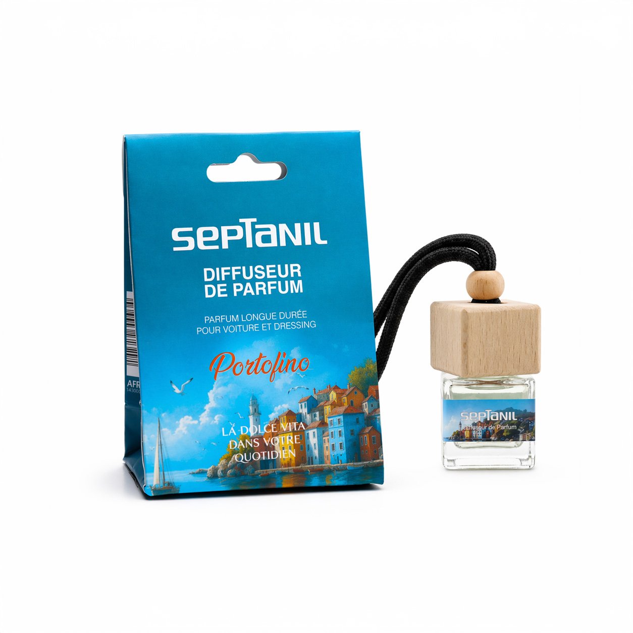 Portofinovoiture Septanil Diffuseur De Voiture Portofino 8ml – Image 1