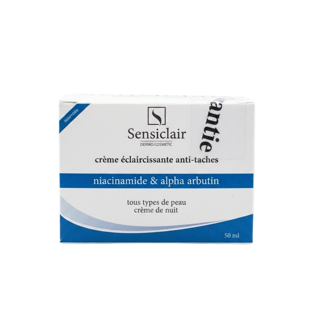 Sensiclair-Creme-Eclaircissante-Anti-Taches-50ml Sensiclair Creme De Nuit Eclaircissante Anti Taches 50ml – Image 1