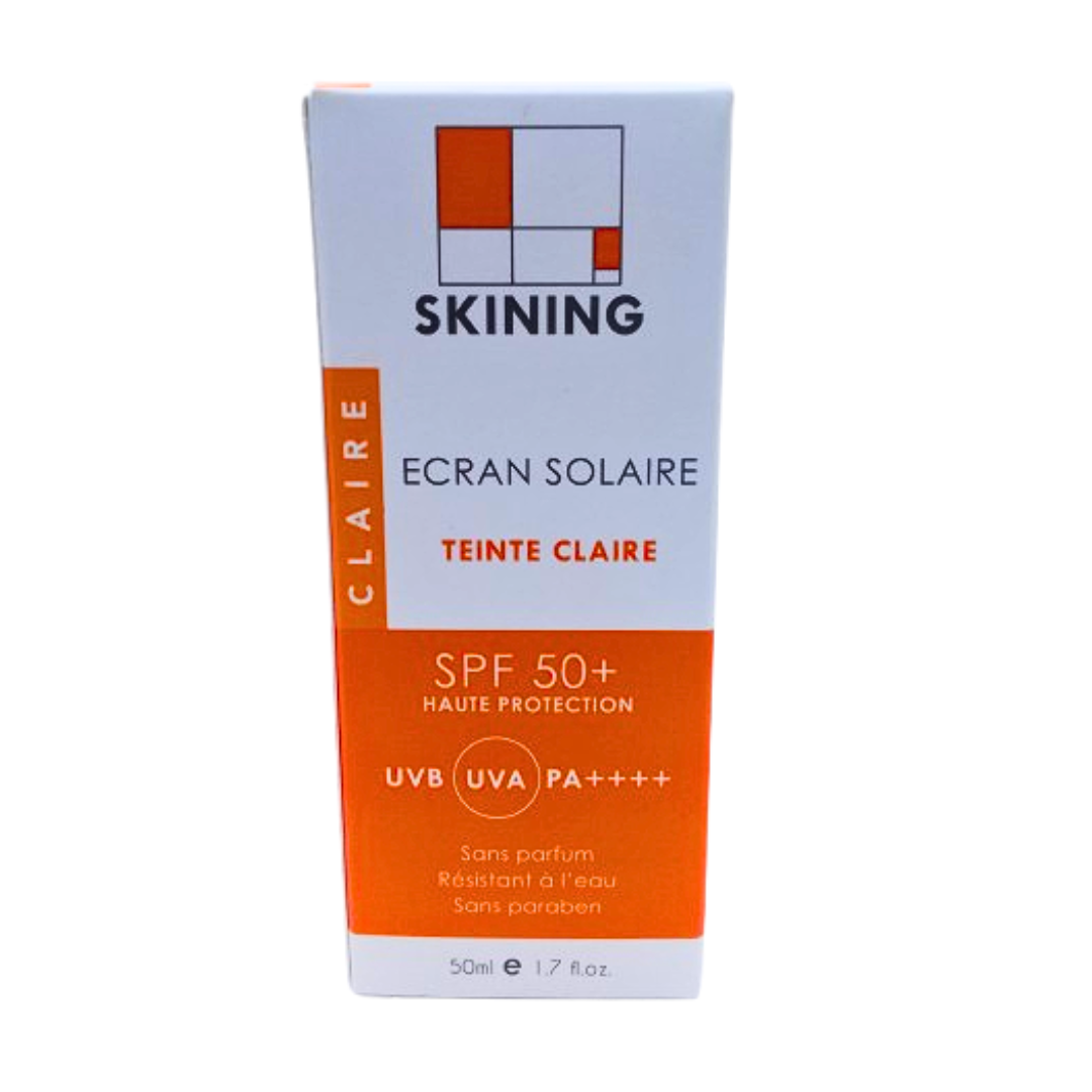Skining-Ecran-Sable-Claire-50ml Skining Ecran Sable Claire 50ml – Image 1