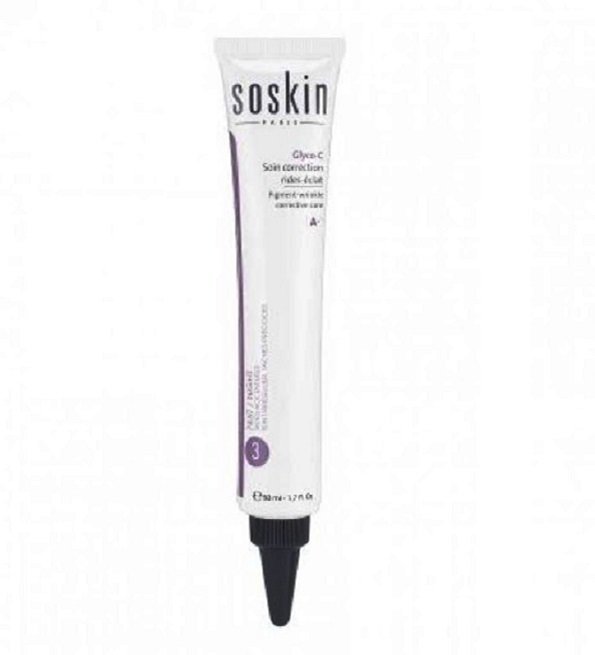Soskin-Glyco-c-Soin-corretion-rides-eclat-50ml SOSKIN GLYCO-C SOIN CORRECTION RIDES-ÉCLAT 50ml – Image 1