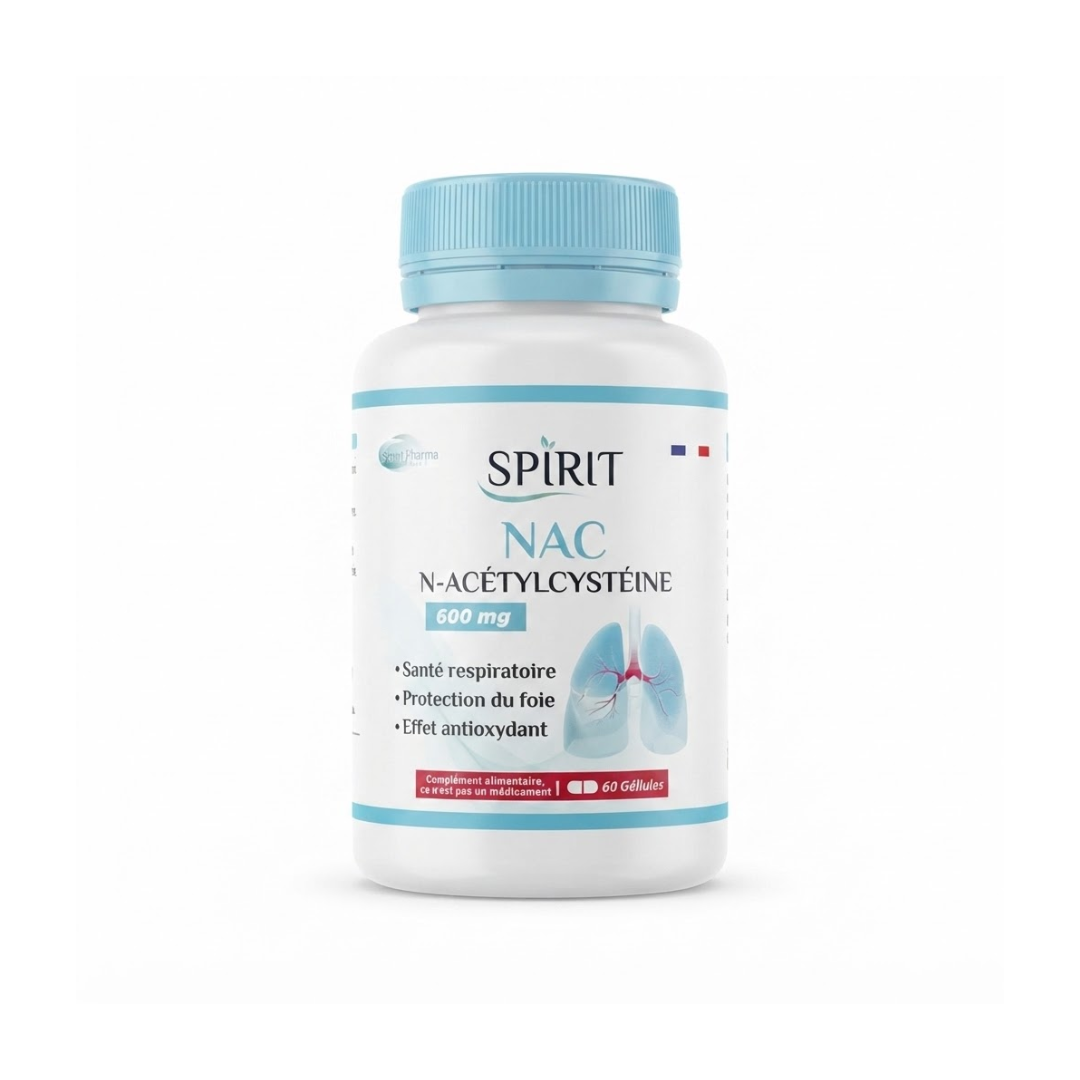 Spirit-NAC-60-Gelules Spirit NAC 60 Gelules – Image 1