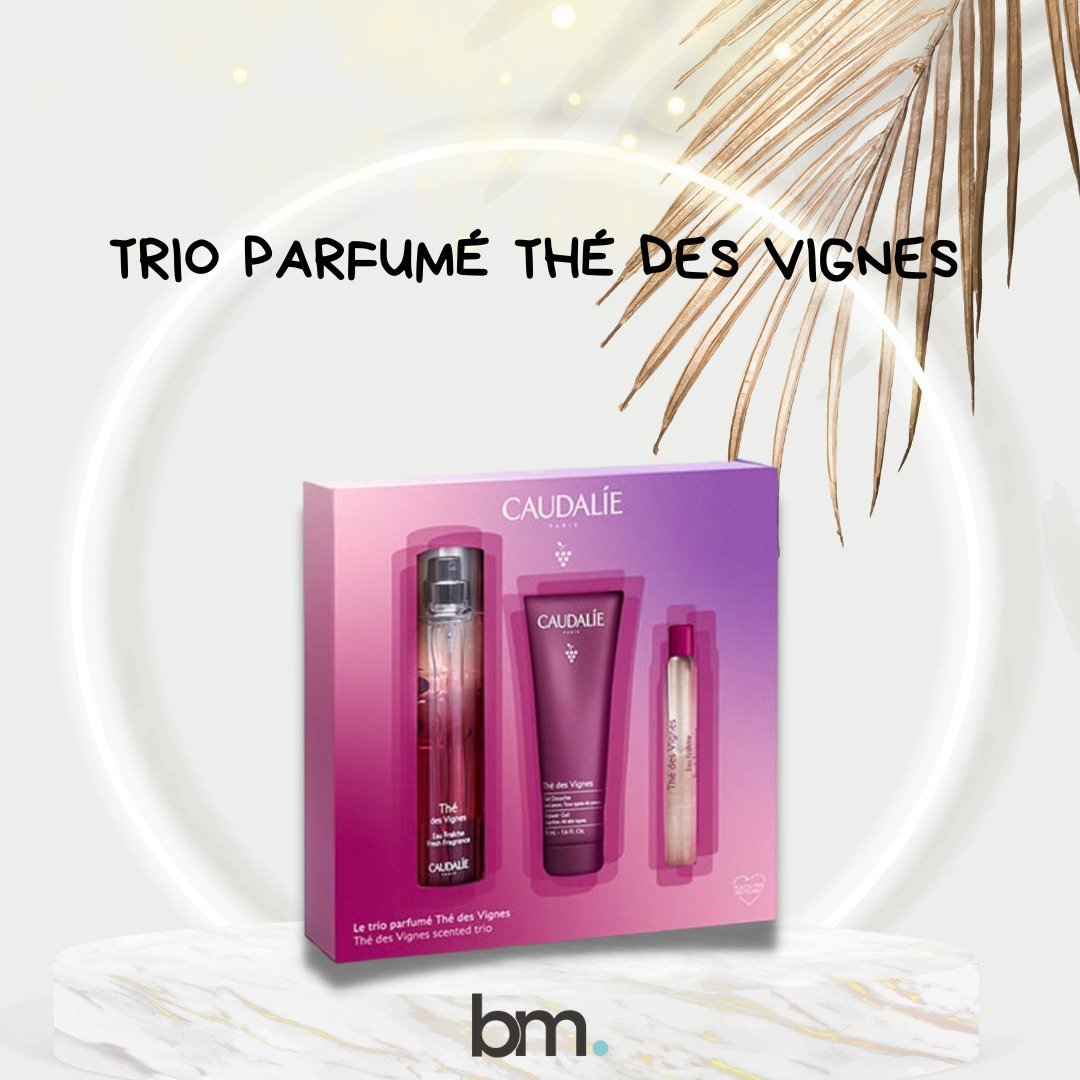 TRIO-PARFUME-THE-DES-VIGNES CAUDALIE THÉ DES VIGNES TRIO PARFUMÉ – Image 1