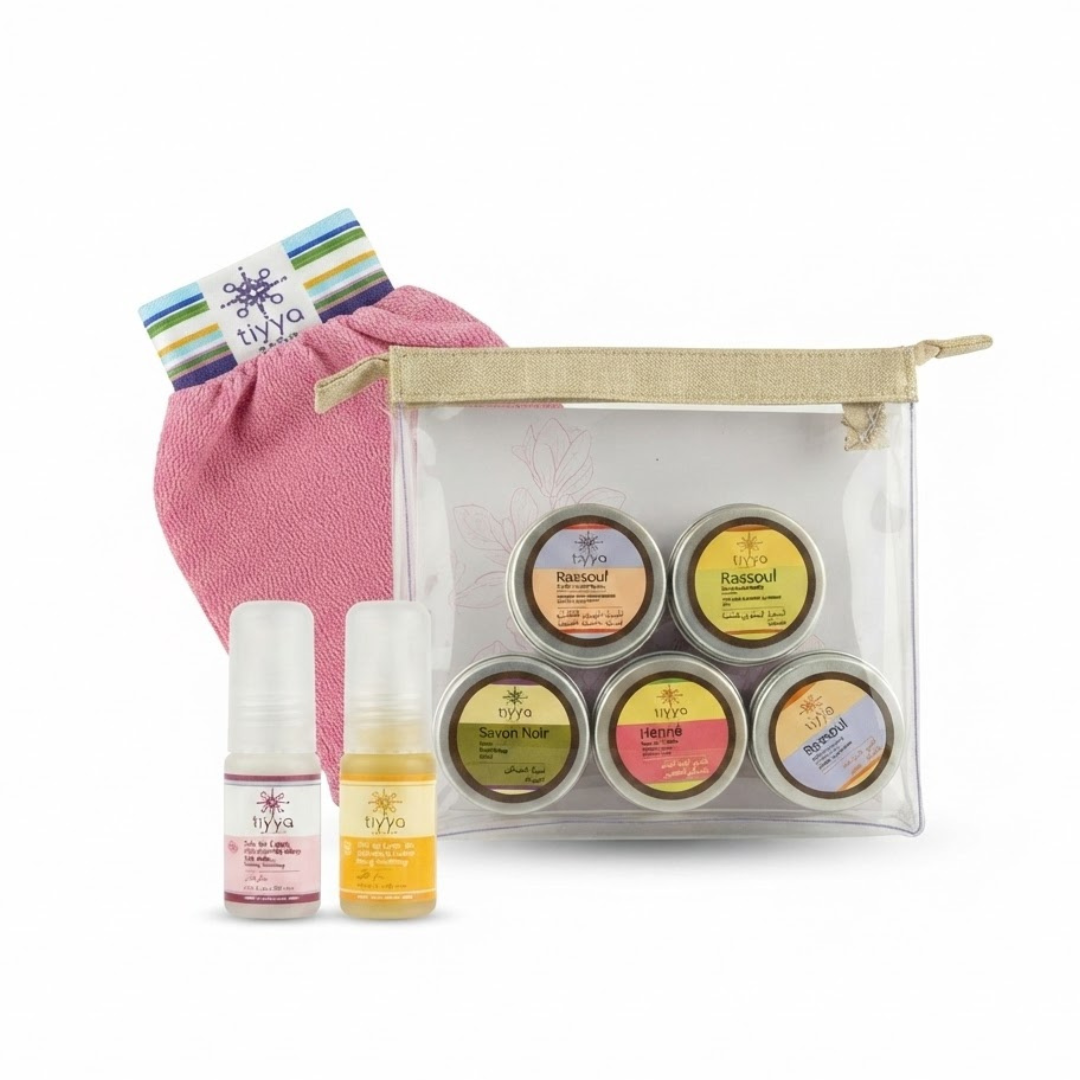 Tiyya-Rituel-Hammam Tiyya Trousse Voyage - Rituel Hammam – Image 1