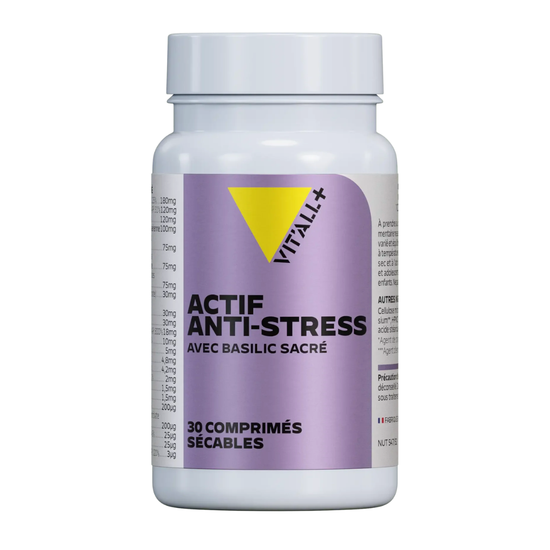 VITALLActif-Anti-Stress-30gelules VIT'ALL+Actif Anti Stress 30 Gelules – Image 1
