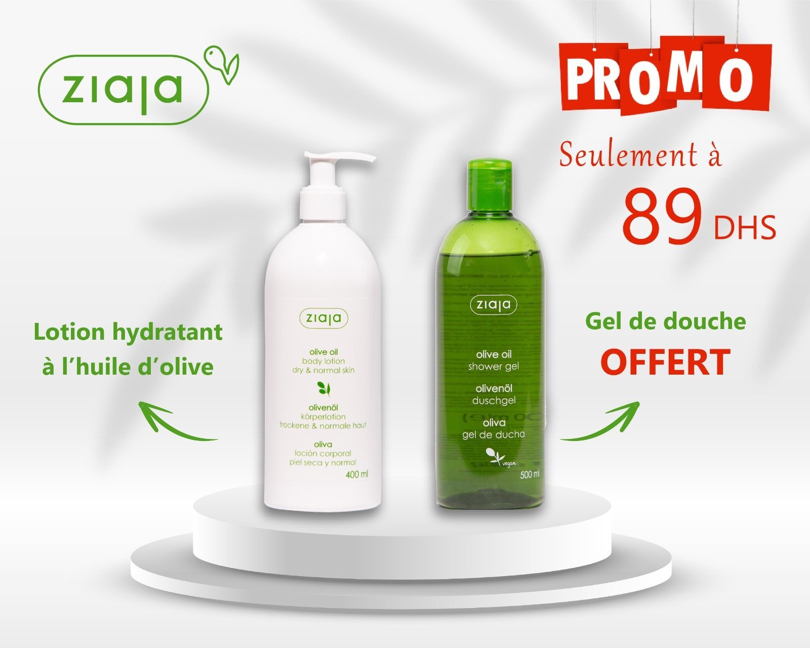 WhatsApp-Image-2023-03-09-at-10.15.56 Ziaja Lotion Hydratant 400ml + Gel douche 400ml Olive Naturel Pack – Image 1