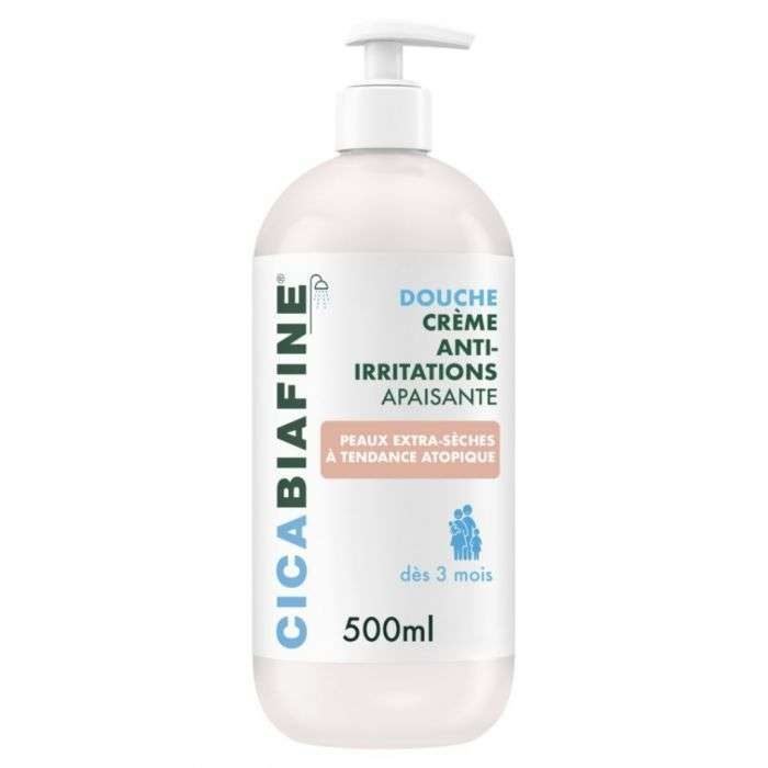 cicabiafine-douche-creme-anti-irritations-apaisante-peaus-extra-seche-500-ml Cicabiafine Douche Creme anti-irritations 500ml – Image 1
