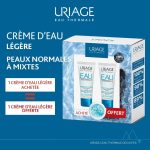 Uriage - Eau Thermale - Crème d’Eau Riche - 40 ml = 1 Offerte