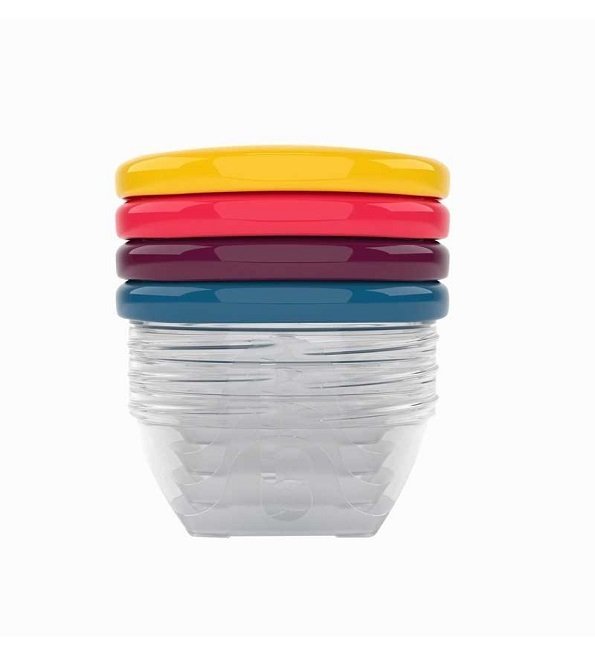 contenants-alimentaires-babybols-120ml-x4-babymoov Babymoov Babybols Kit S 4*120ml Ref A004307 – Image 1