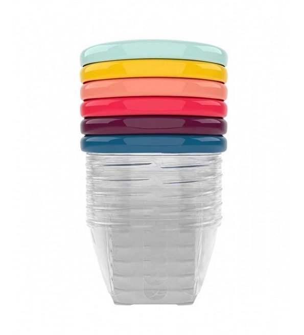 contenants-alimentaires-babybols-120ml-x6-babymoov Babymoov Babybols Kit M 6*180ml Ref A004308 – Image 1