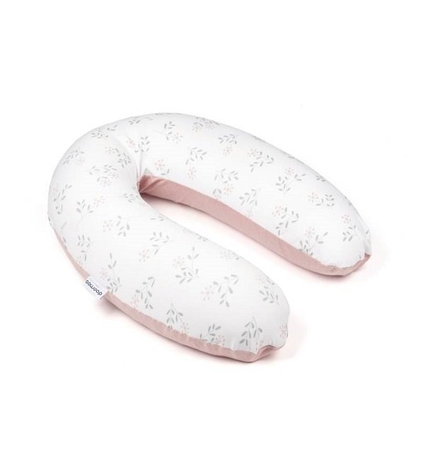 coussin-d-allaitement-et-de-maternite-buddy-spring-pink-doomoo Doomoo Coussin d'allaitement et maternite BUDDY Spring Pink Ref B25 – Image 1
