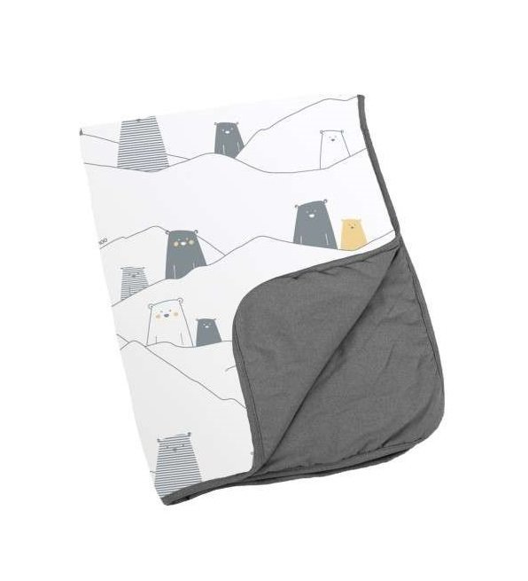 couverture-dream-bear-grey-75x100-doomoo Doomoo Couverture Dream Bear Grey 75x100 Ref DS04 – Image 1