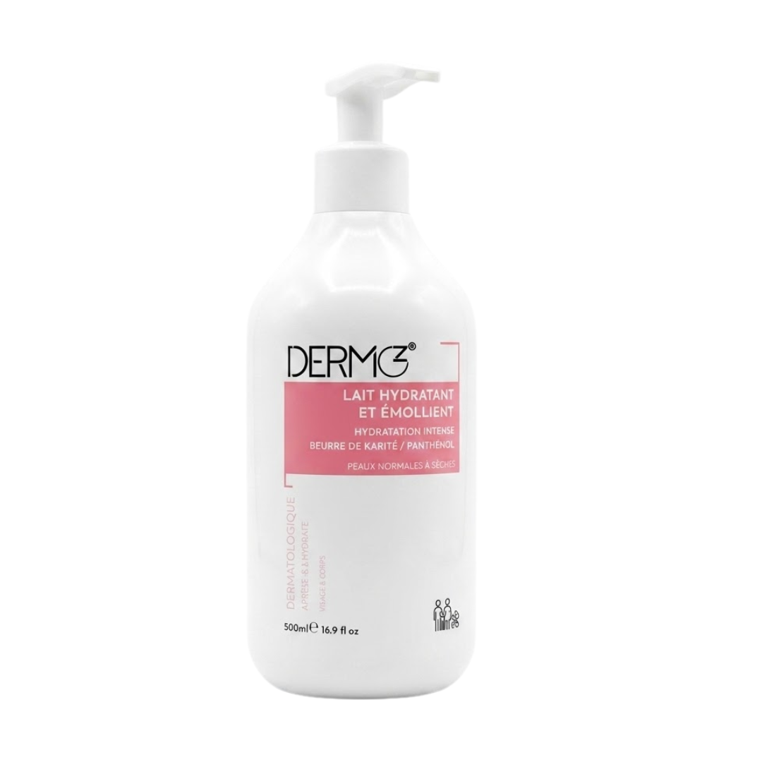 dermoz Dermoz Lait Hydratante & Emollient 500ml – Image 1