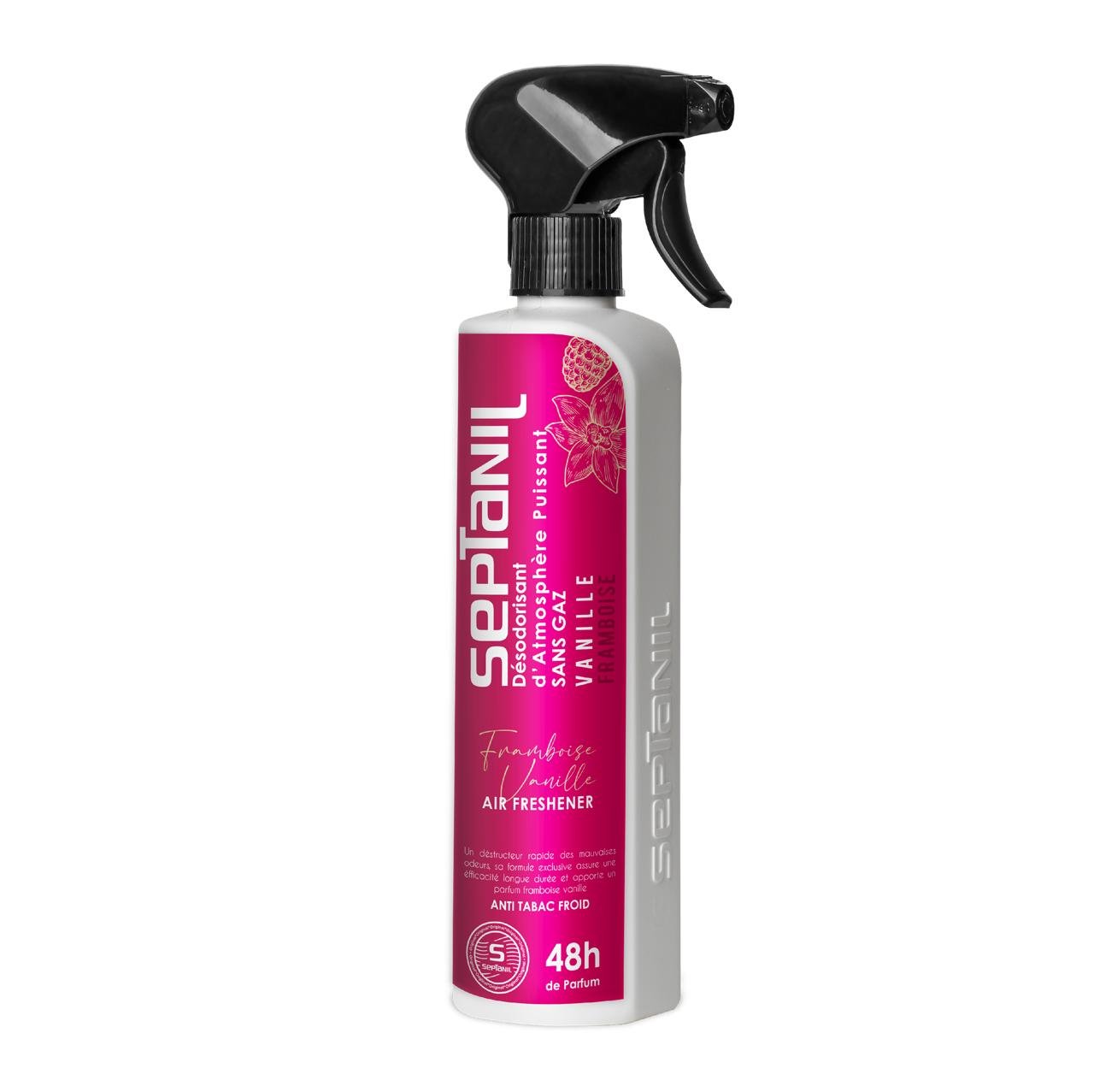 framboise-vanille Septanil Desodorisant D'atmosphere Framboise Vanille 500ml – Image 1