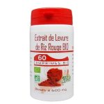 GPH DIFFUSION EXTRAIT DE LEVURE DE RIZ ROUGE BIO 1,6% 600mg - 90 GÉLULES