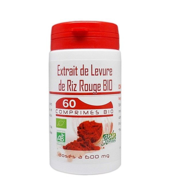 gph-diffusion-extrait-de-levure-de-riz-rouge-60-comprimes GPH DIFFUSION EXTRAIT DE LEVURE DE RIZ ROUGE BIO 1,6% 600mg - 90 GÉLULES – Image 1