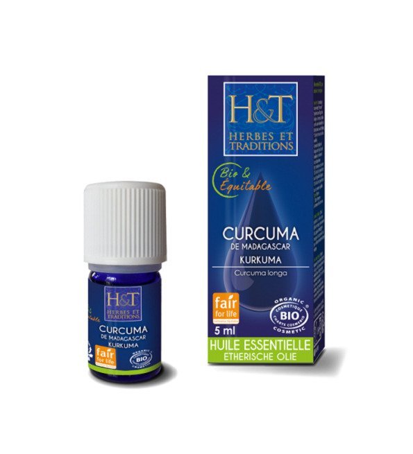 herbes-et-traditions-curcuma-bio HERBES ET TRADITIONS HUILE ESSENTIELLE - CURCUMA FFL BIO 10ML – Image 1