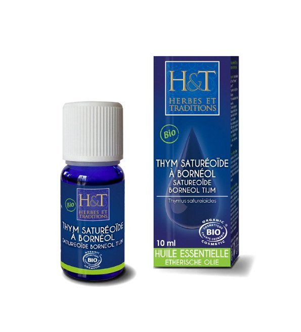 herbes-et-traditions-thym-satureoides-a-borneol-bio HERBES ET TRADITIONS HUILE ESSENTIELLE - THYM SATURÉOÏDE À BORNÉOL BIO 10ml – Image 1