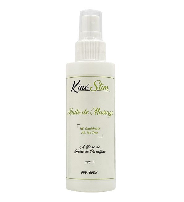 kine-stim Kiné Stim Huile de Massage – Image 1