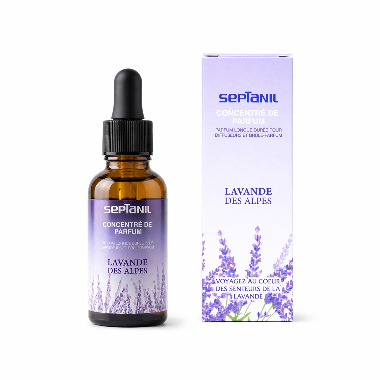 lavande-concentre Septanil Base Fragrance Compte Goutte Lavande 30ml – Image 1