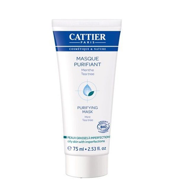 masque-p Cattier Peau Grasse à Imperfections Masque purifiant 75ml – Image 1
