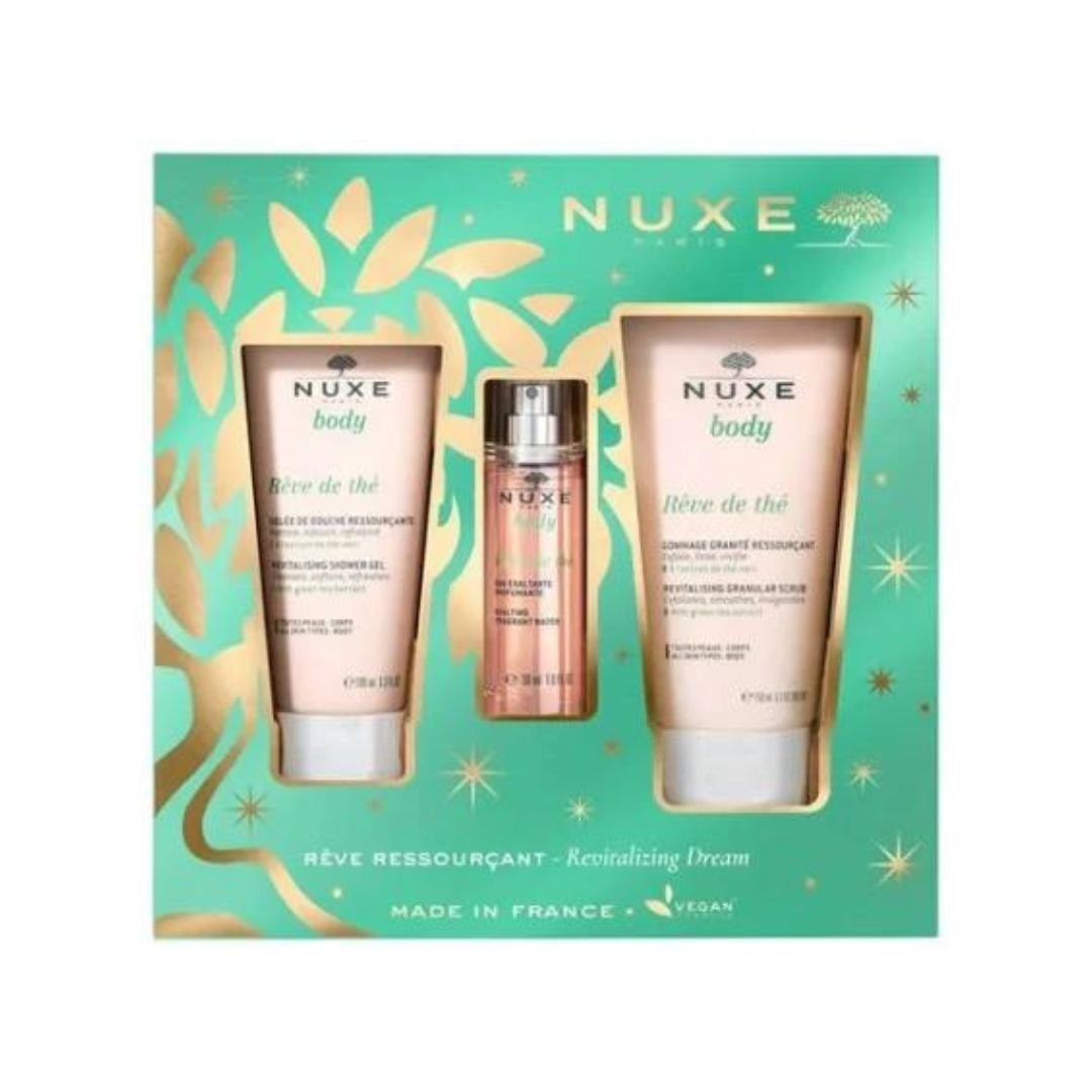 nuxe-coffret-reve-de-the-ressourcant NUXE Coffret Reve Ressourçant au Thé Vert – Image 1