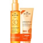 Nuxe Sun Huile Bronzage Spf30 150ml + Lait Apres Soleil 100ml