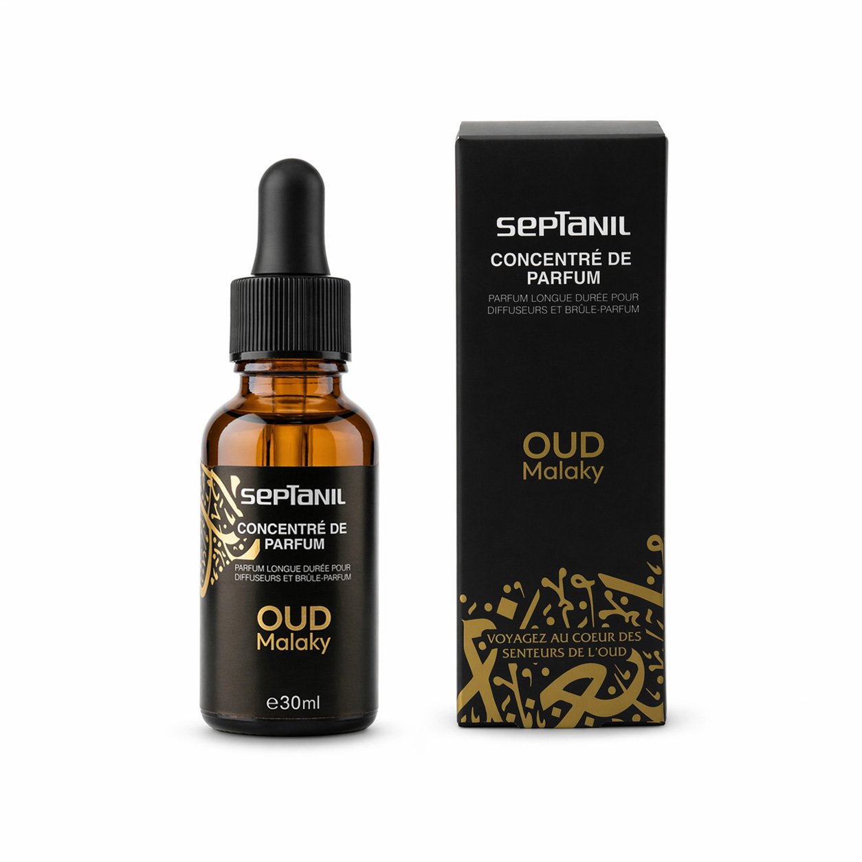 oud-malakyconcentre Septanil Base Fragrance Compte Goutte Oud Malaky 30ml – Image 1