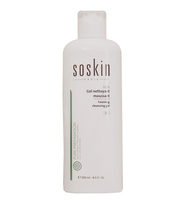 pp Soskin Akn Gel Moussant 250ml – Image 1