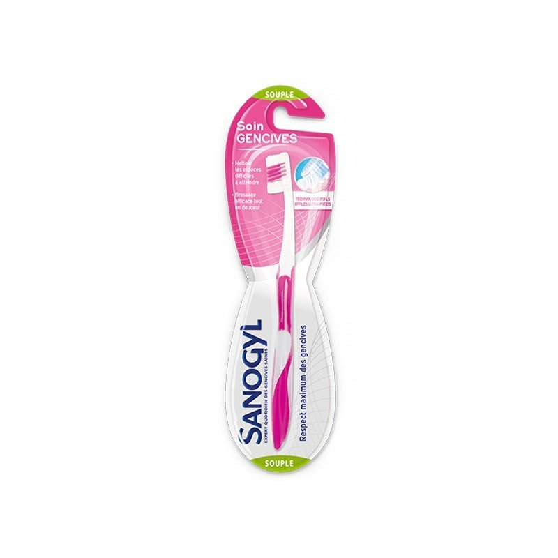 sanogyl-brosse-a-dents-soin-gencives-souple Sanogyl Bad Soin Gencives Souple – Image 1