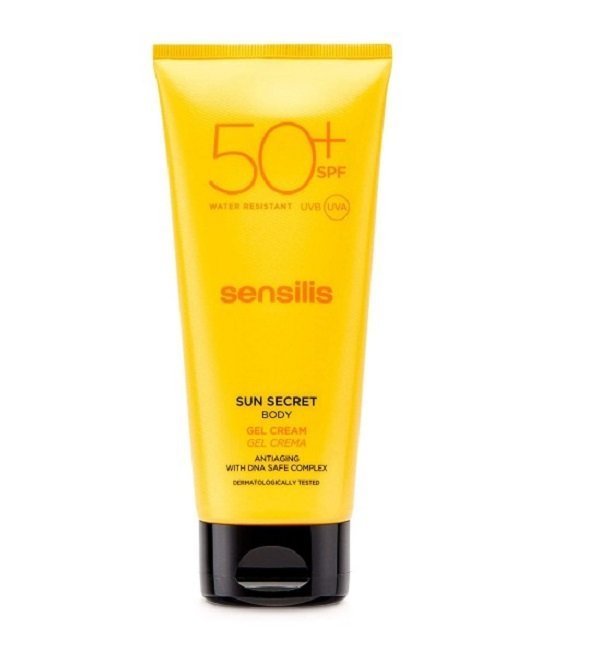 sensilis-sun-secret-body-gel-creme-spf50-200-ml Sensilis Sun Secret Body Gel-cream spf50+ 200ml – Image 1