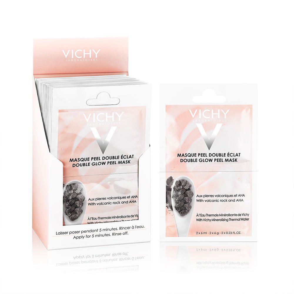vichy-masque-mineral-bidose-peel-double-eclat-tous-types-de-peaux-2-x-6ml-1 Vichy Masque Minéral Bidose Peel Double Eclat Tous Types de Peaux | 2 x 6ml – Image 1