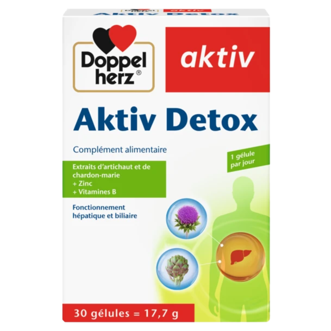 Doppel-Herz-Aktiv-Detox-30gelules Doppel Herz Aktiv Detox 30 Gelules – Image 1