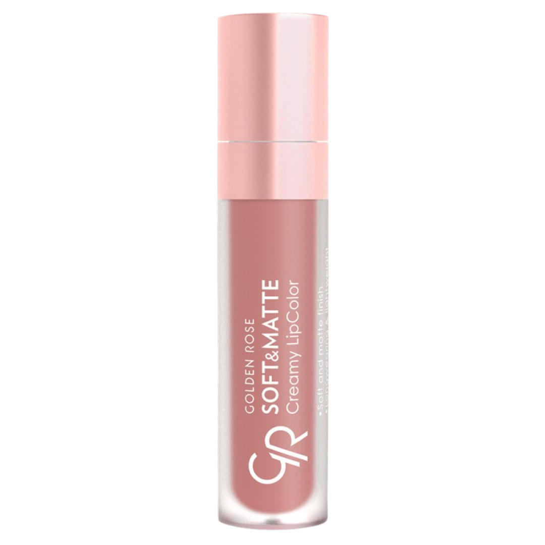 Golden-Rose-Gloss-Creamy-SoftMatte-N°104 Golden Rose Gloss Creamy Soft&Matte N°104 – Image 1