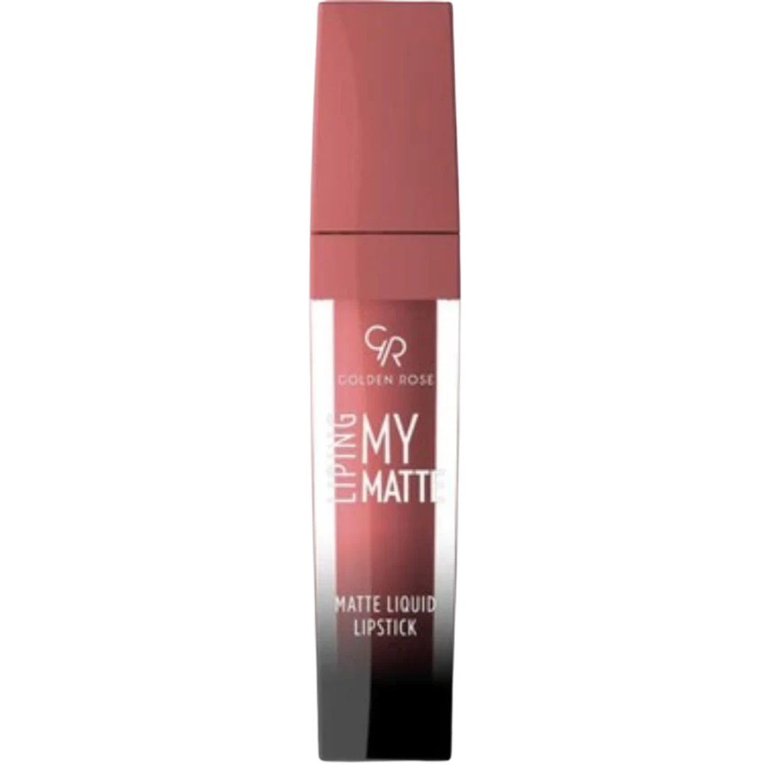Golden-Rose-Gloss-My-Matte-Lip-Ink-N°05 Golden Rose Gloss My Matte Lipstick Ink N°05 – Image 1