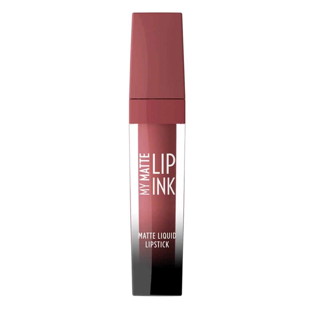 Golden-Rose-Gloss-My-Matte-Lip-Ink-N°10 Golden Rose Gloss My Matte Lipstick Ink N°10 – Image 1