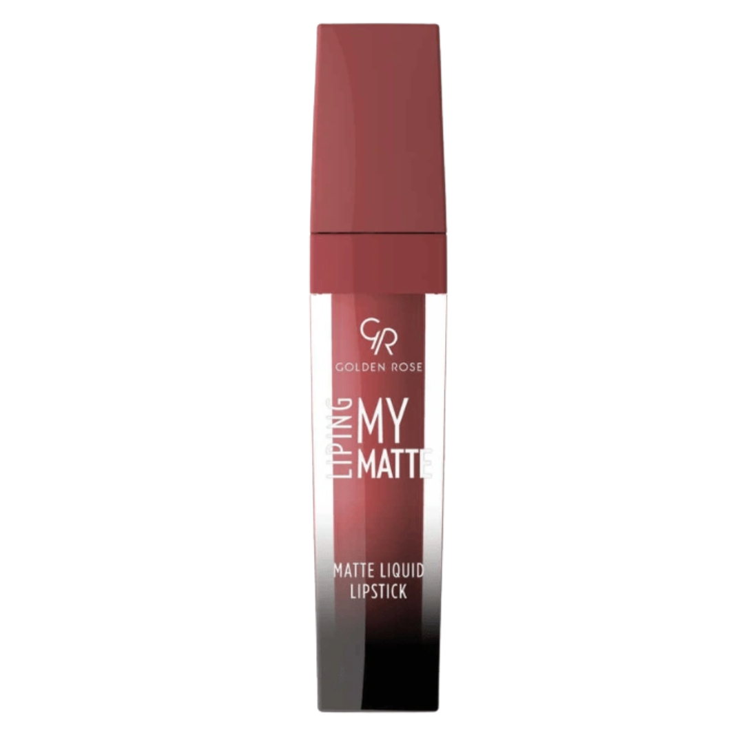 Golden-Rose-Gloss-My-Matte-Lip-Ink-N°19 Golden Rose Gloss My Matte Lipstick Ink N°19 – Image 1
