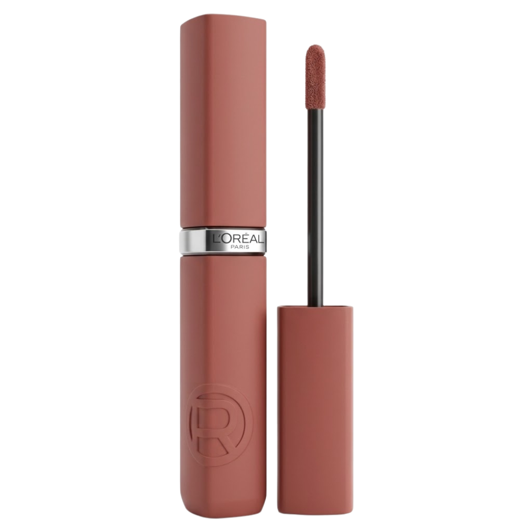 LOreal-Rouge-a-Livres-Laque-Resistance-223-Toasted-Beige L'Oreal Paris Rouge A Levres Laque Resistance 223 Toasted Beige – Image 1
