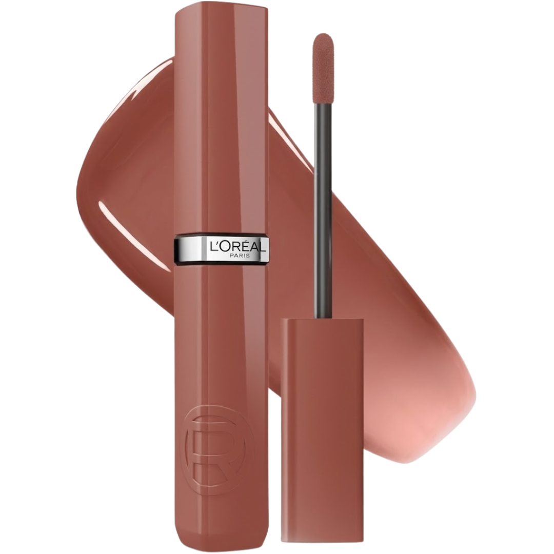 LOreal-Rouge-a-Livres-Laque-Resistance-515-Brown-Espresso L'Oreal Paris Rouge A Levres Laque Resistance 515 Brown Espresso – Image 1