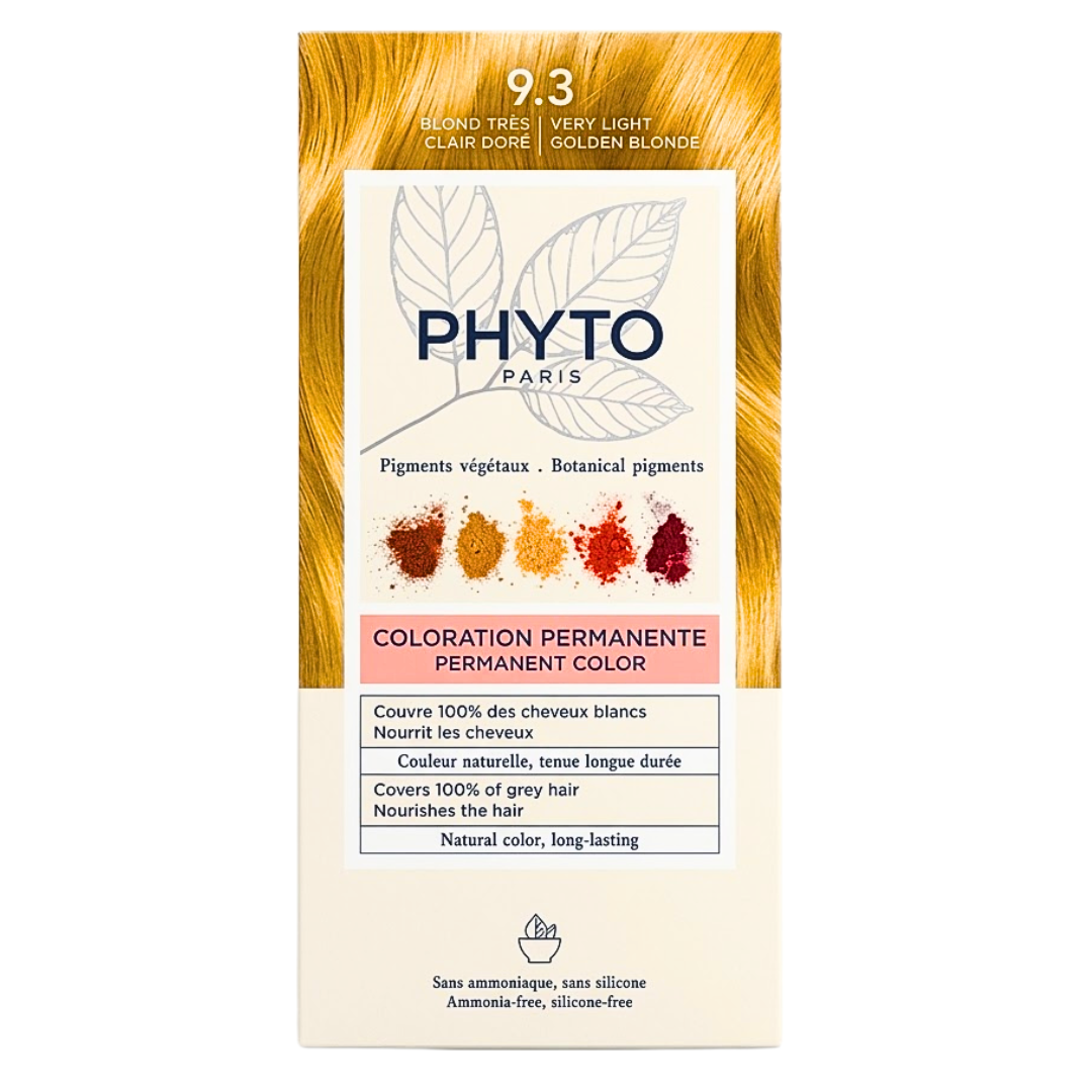Phytocolor-9.3-blond-Tres-claire-dor Phyto Phytocolor 9.3 Blond Tres Claire Dor – Image 1