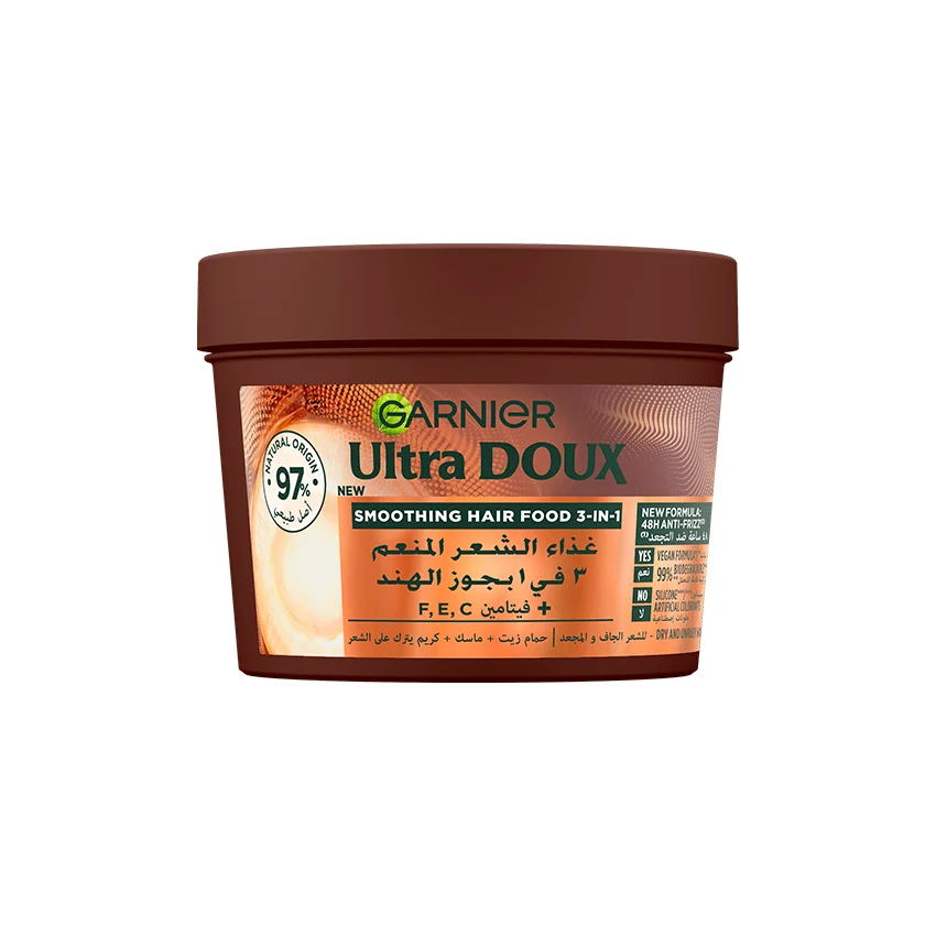 macadamia-garnier Garnier Ultra Doux Hair Food Macadamia 390ml – Image 1