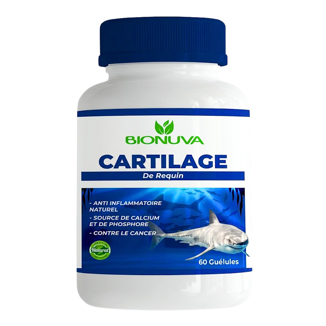 Bionuva-Cartilage-de-requin-60-gelules Bionuva Cartilage De Requin 60 Gelules – Image 1