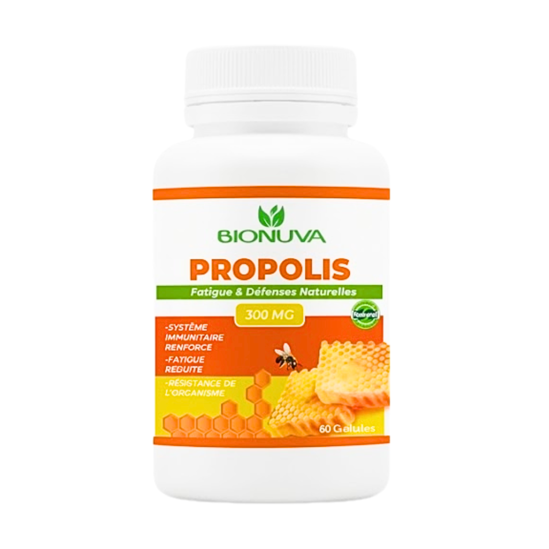 Bionuva-Propolis-60-gelules Bionuva Propolis 60 Gelules – Image 1