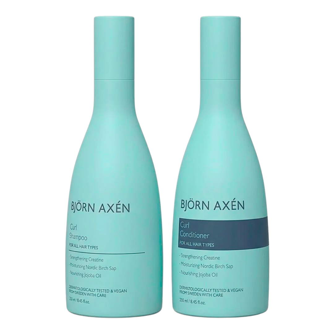 Bjorn-Axen-Curl-Shampoo-250mlConditioner-250ml-Pack Bjorn Axen Curl Shampoing 250ml+Conditioner 250ml Pack – Image 1