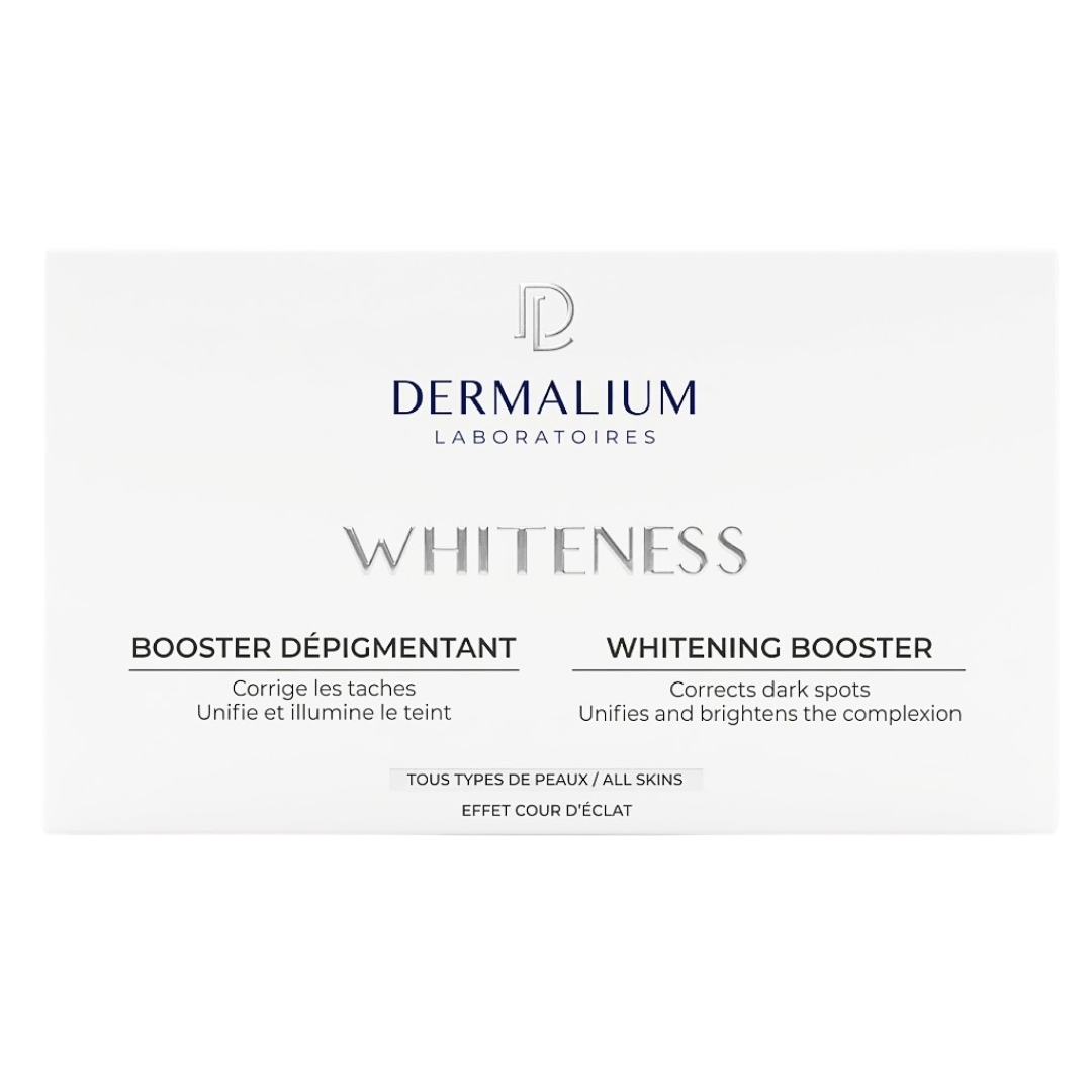 Dermalium-Whiteness-Ampoule-Depigmentante-123ml Dermalium Whiteness Ampoule Depigmentante 12x3ml – Image 1